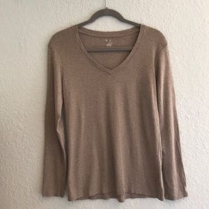 Gap Brown Long Sleeve Shirt